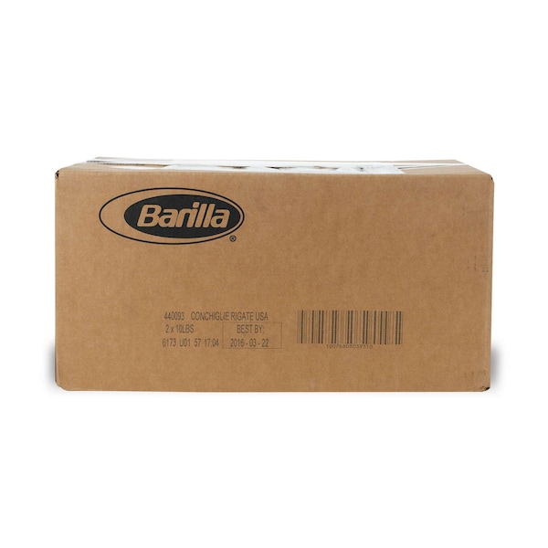 Barilla Conchiglie Large Shells Bulk Pasta 160 oz. Pack, PK2